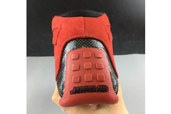 18“ JORDAN SUEDE” RED AIR AA2494-601 AA2494-601 0826